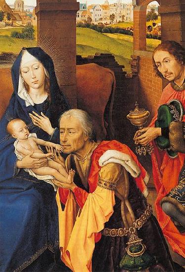 Rogier van der Weyden St Columba Altarpiece oil painting image